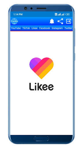 PriyoSite - all social media in one app screenshot 4