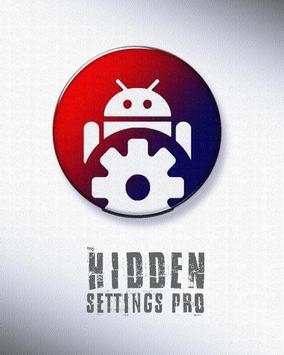 Hidden Settings Pro screenshot 1