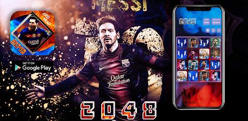 2048 Lionel Messi Game Kpop -  screenshot 1