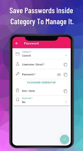 Passwords-Manager скриншот 3