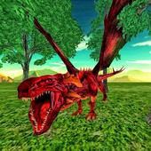 Jungle Dragon Run 3D أيقونة