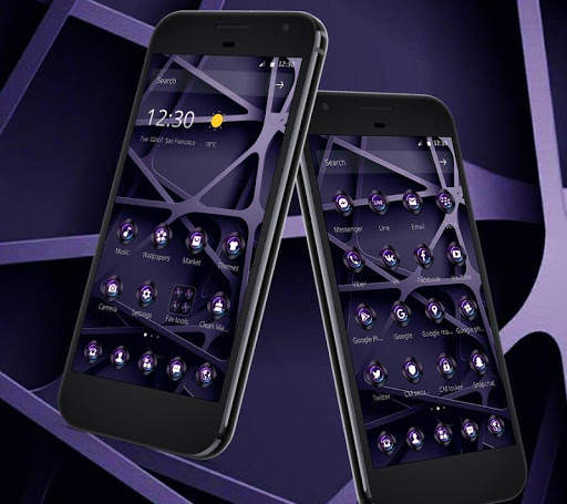 Purple Metal Framework Theme screenshot 5