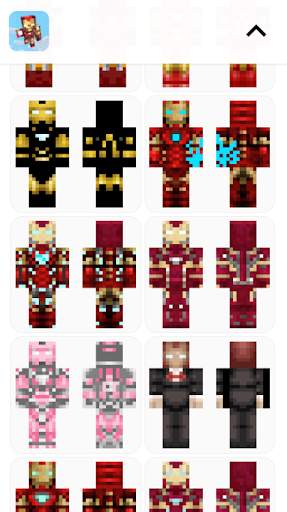 Skin Iron Man for Minecraft screenshot 2