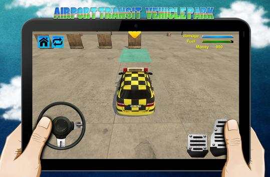 Airport Staff Vehicle Sim Park screenshot 2