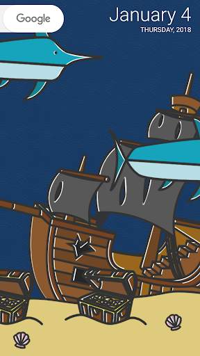 Cartoon Aquarium Live Wallpaper screenshot 3