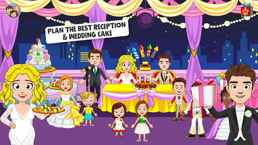 My Town: Wedding Day girl game screenshot 6