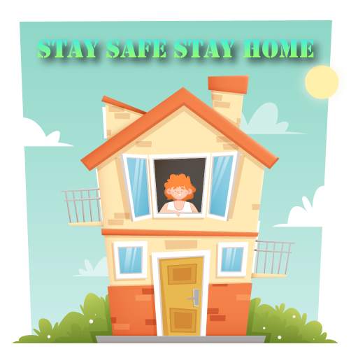 Stay Safe Stay Home Stickers For WhatsApp 1.0