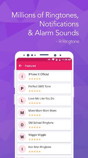 R Ringtone screenshot 2