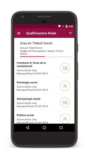 UAB Academic Mobile screenshot 2