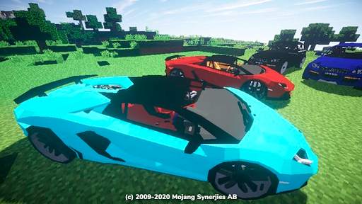 Mod cars for mcpe screenshot 2