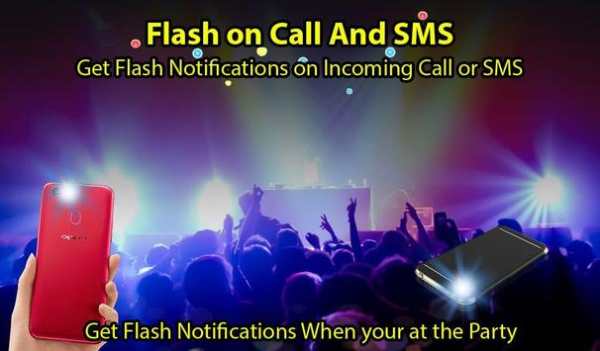 FlashLight Alert on Call and SmS screenshot 1