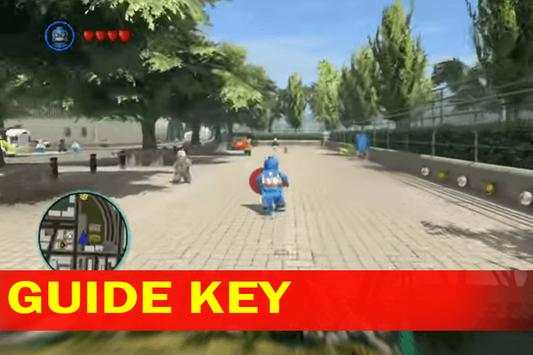 Guide Key for Lego Captain America screenshot 3