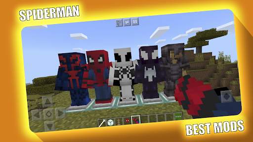 SpiderMan Mod for Minecraft PE - MCPE screenshot 1