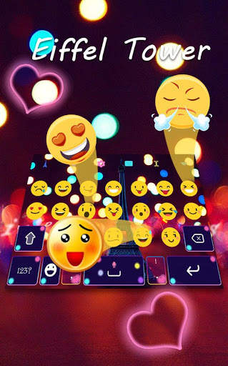 Love Tower Keyboard Theme screenshot 4