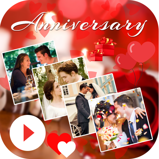 Anniversary Photo Video Maker icon