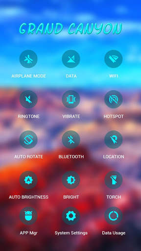 Grand Canyon APUS  Launcher theme screenshot 3