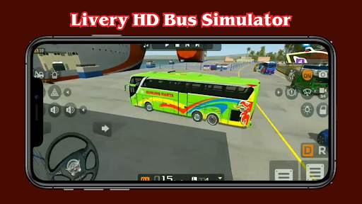 Livery HD Bus Simulator screenshot 2