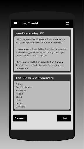 Java Tutorial - Learn Coding for Free screenshot 5