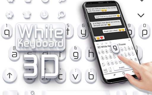 White Keyboard screenshot 5