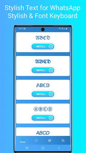 Stylish Text for WhatsApp -Stylish & Font Keyboard screenshot 2