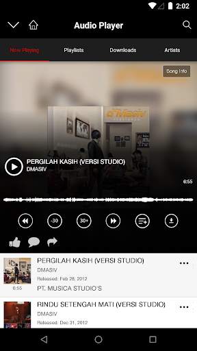 Musik Hub screenshot 2