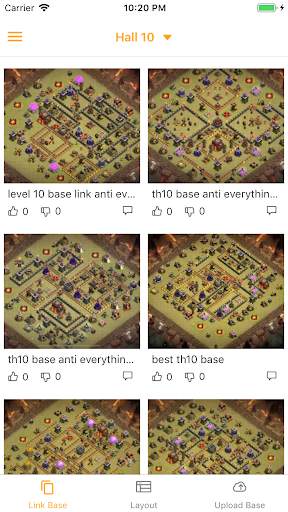 Bases layout for Coc (with copy link) screenshot 3
