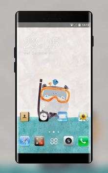 OS launcher Themes for iPhone 5 wallpaper & Icon screenshot 1