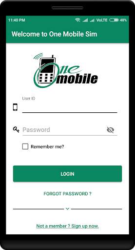 One Mobile Sim, Bill Payments & Money Transfer screenshot 2