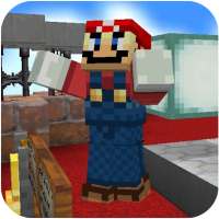 Super Mario Minecraft logo