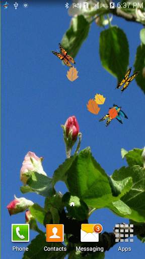 3D Butterfly Live Wallpaper screenshot 6