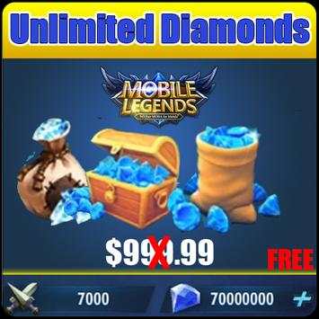 Diamonds Mobile Legends Bang bang Prank screenshot 3