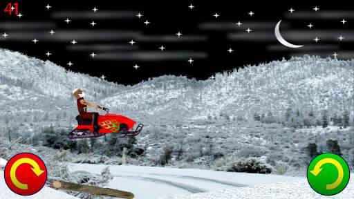 Snowmobile Santa - Racing Game screenshot 8