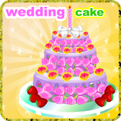 cake wedding cake games icon