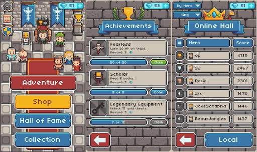Eternis Heroes - Pixel Roguelike RPG screenshot 6