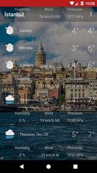 Istanbul Hava Durumu Tahmini screenshot 3
