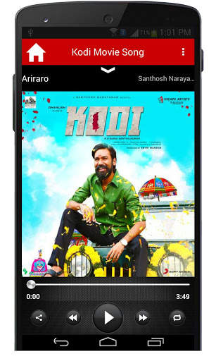 Kodi Tamil Movie Songs screenshot 3