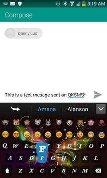 Lite Emoji Keyboard Theme screenshot 3