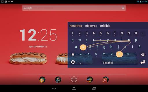 Spanish Keyboard plugin скриншот 5