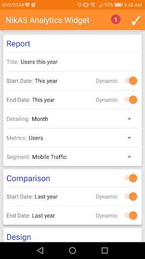 Widget for Google Analytics screenshot 4
