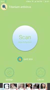Titanium antivirus 1 تصوير الشاشة