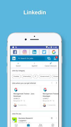 Social Media At One Tap screenshot 2