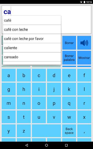 Asistente de voz AAC screenshot 6