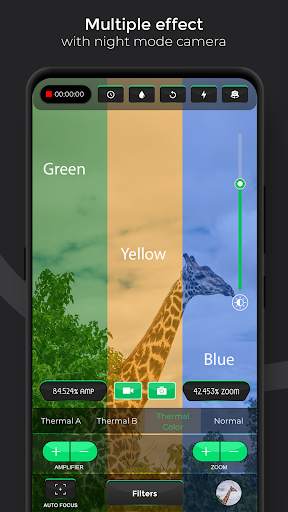 Night Camera Mode Photo & Video - HD Camera Filter screenshot 1
