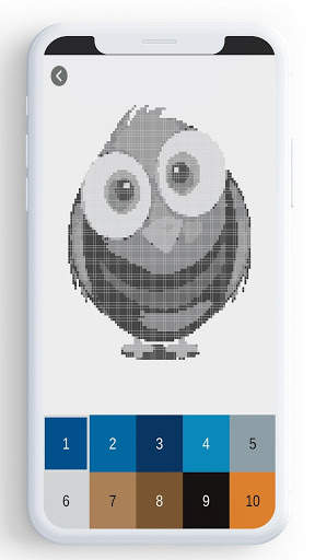 Birds Color By Number, pixel bird coloring स्क्रीनशॉट 3