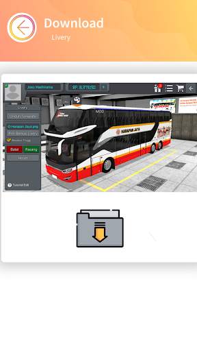 Mod BUSSID Double Decker screenshot 5
