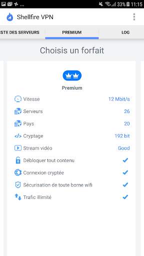 Shellfire VPN screenshot 5