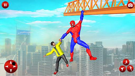 Spider Hero - Superhero Rescue screenshot 5