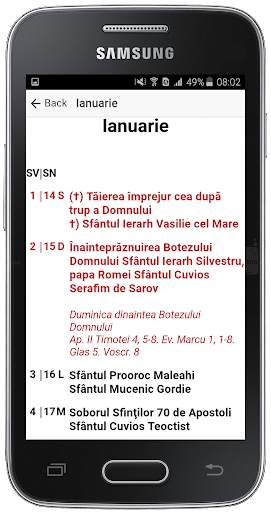 Calendar Ortodox pe stil vechi 2019 screenshot 2