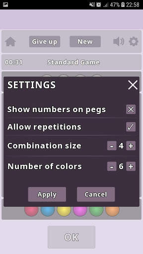 MindBreaker - Code Breaking Game screenshot 3