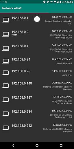 Who is Using My Wifi Network Scanner screenshot 1